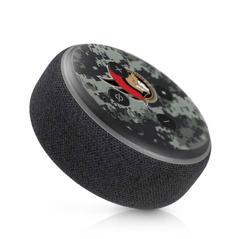 NHL Ottawa Senators Camo Amazon Echo Dot Skin