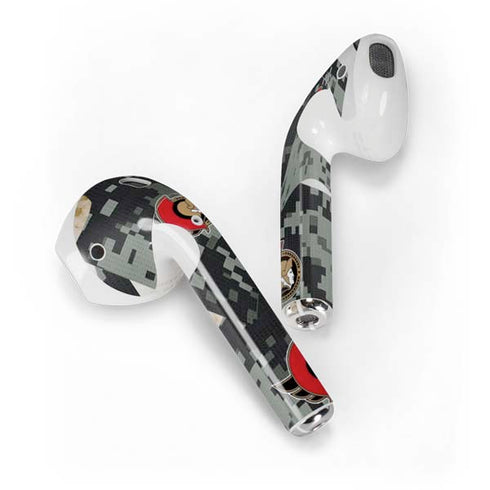 NHL Ottawa Senators Camo Apple AirPods 2 Skin