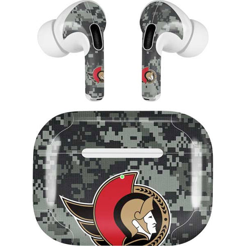 NHL Ottawa Senators Camo Apple AirPods Pro Skin