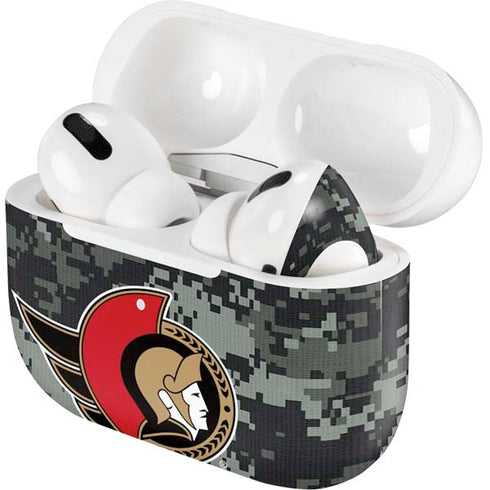 NHL Ottawa Senators Camo Apple AirPods Pro Skin