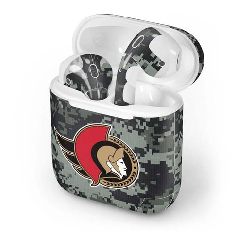 NHL Ottawa Senators Camo Apple AirPods Skin