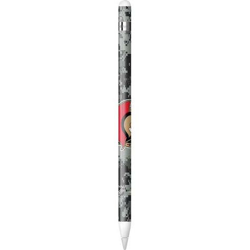 NHL Ottawa Senators Camo Apple Pencil (1st Gen, 2017) Skin