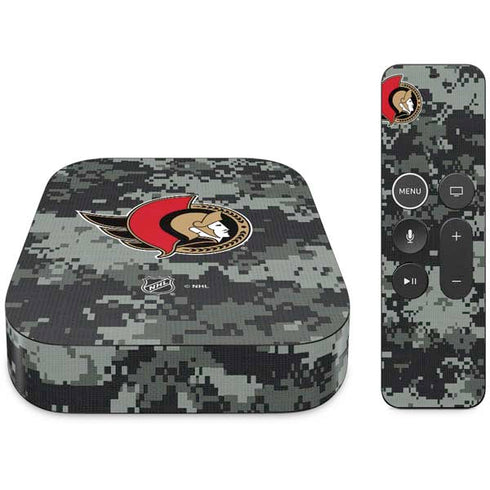 NHL Ottawa Senators Camo Apple TV Skin