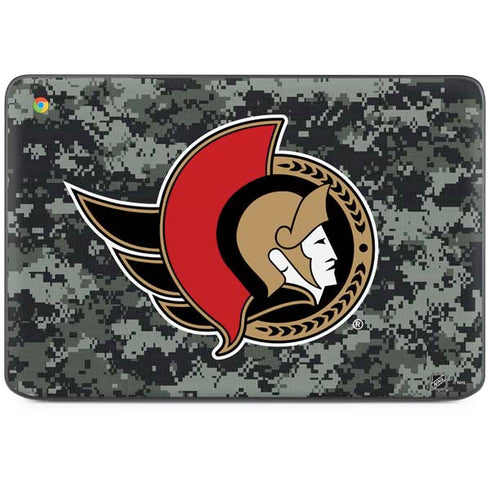 NHL Ottawa Senators Camo HP Chromebook Skin
