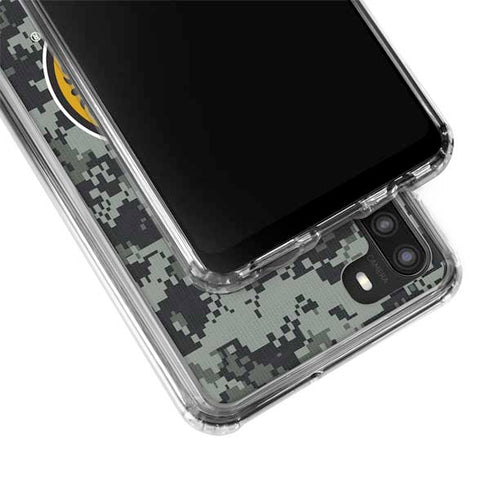 NHL Ottawa Senators Camo Galaxy A21 Clear Case