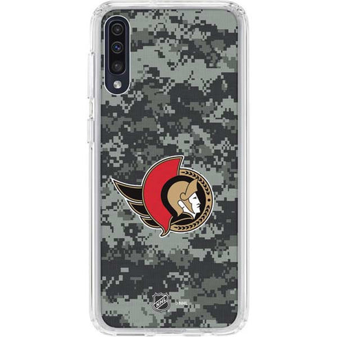NHL Ottawa Senators Camo Galaxy A50 Clear Case
