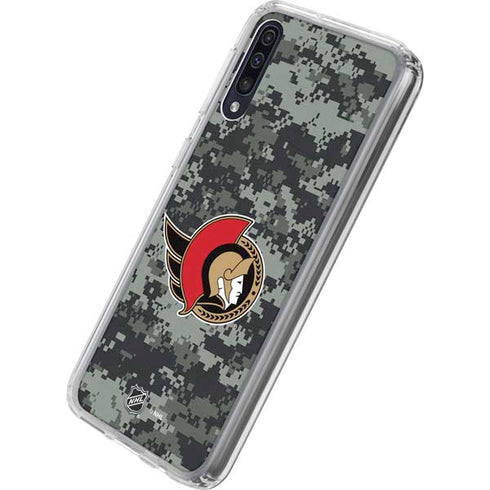 NHL Ottawa Senators Camo Galaxy A50 Clear Case