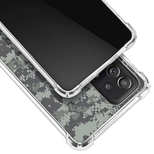 NHL Ottawa Senators Camo Galaxy A72 5G Clear Case