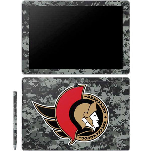 NHL Ottawa Senators Camo Galaxy Book 12in Skin