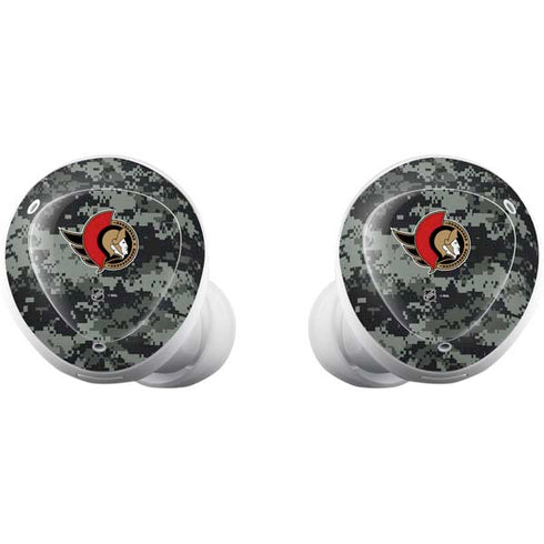 NHL Ottawa Senators Camo Galaxy Buds Plus Skin