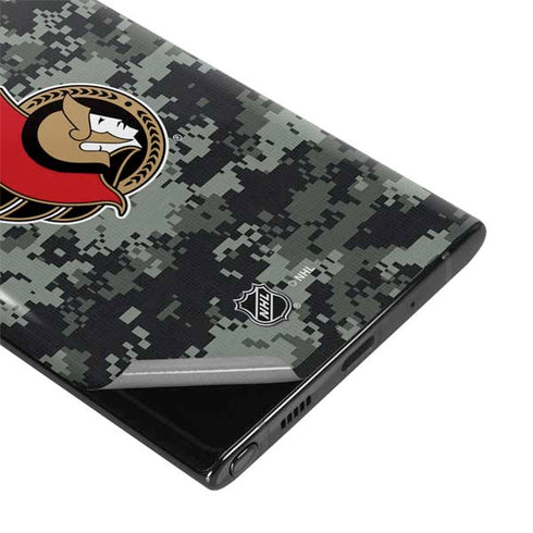 NHL Ottawa Senators Camo Galaxy Note 10 Plus Skin