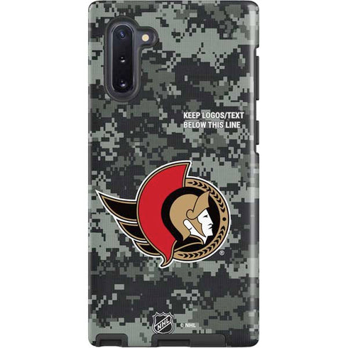 NHL Ottawa Senators Camo Galaxy Note 10 Pro Case