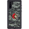 NHL Ottawa Senators Camo Galaxy Note 10 Waterproof Case