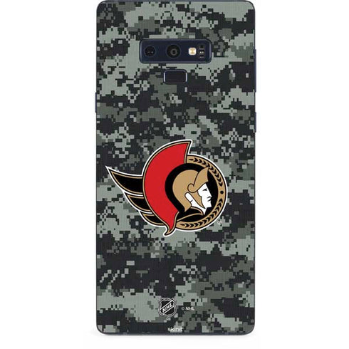 NHL Ottawa Senators Camo Galaxy Note 9 Skin