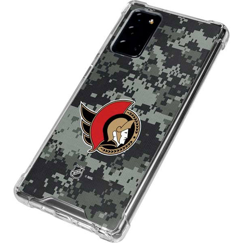 NHL Ottawa Senators Camo Galaxy Note20 5G Clear Case