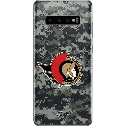 NHL Ottawa Senators Camo Galaxy S10 Plus Skin