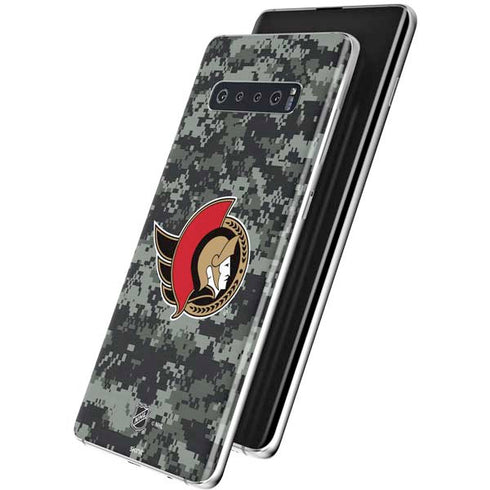 NHL Ottawa Senators Camo Galaxy S10 Plus Skin