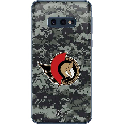 NHL Ottawa Senators Camo Galaxy S10e Skin