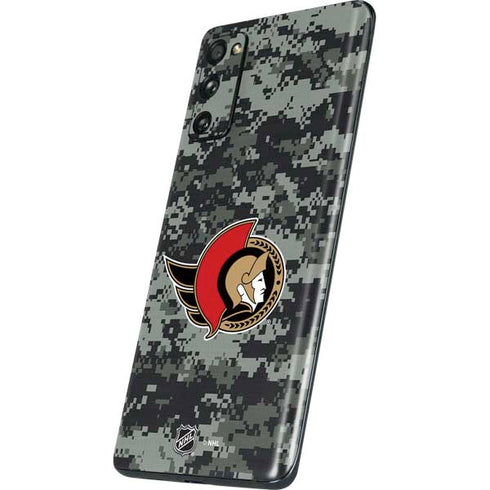 NHL Ottawa Senators Camo Galaxy S20 Fan Edition Skin