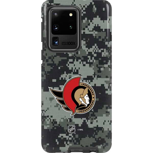 NHL Ottawa Senators Camo Galaxy S20 Ultra 5G Pro Case
