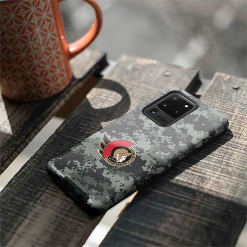 NHL Ottawa Senators Camo Galaxy S20 Ultra 5G Pro Case