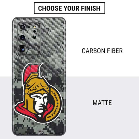 NHL Ottawa Senators Camo Galaxy S20 Ultra 5G Skin