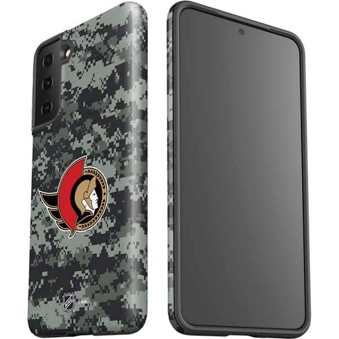 NHL Ottawa Senators Camo Galaxy S21 FE Pro Case