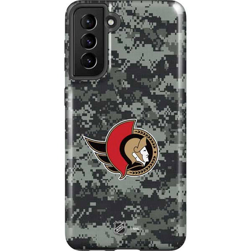 NHL Ottawa Senators Camo Galaxy S21 Plus 5G Pro Case