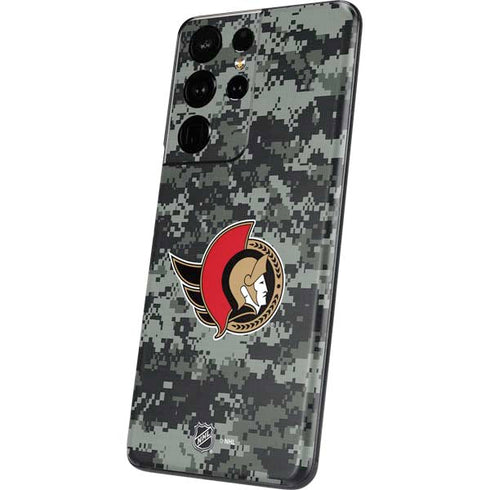 NHL Ottawa Senators Camo Galaxy S21 Ultra 5G Skin