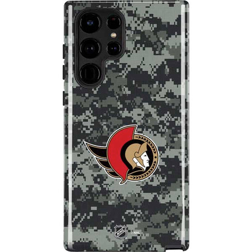 NHL Ottawa Senators Camo Galaxy S22 Ultra Pro Case