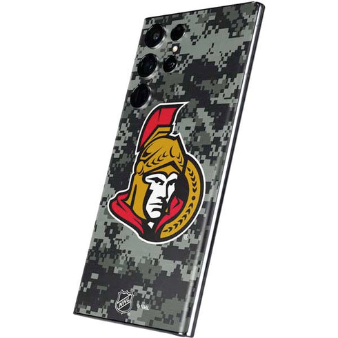 NHL Ottawa Senators Camo Galaxy S22 Ultra Skin