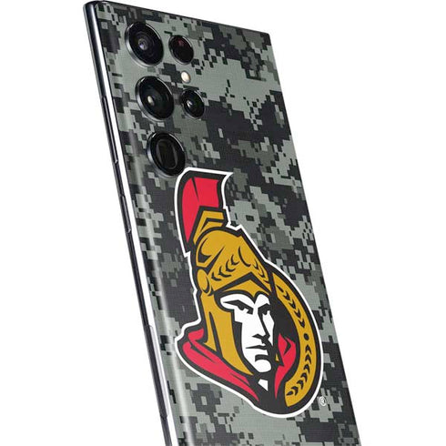 NHL Ottawa Senators Camo Galaxy S22 Ultra Skin