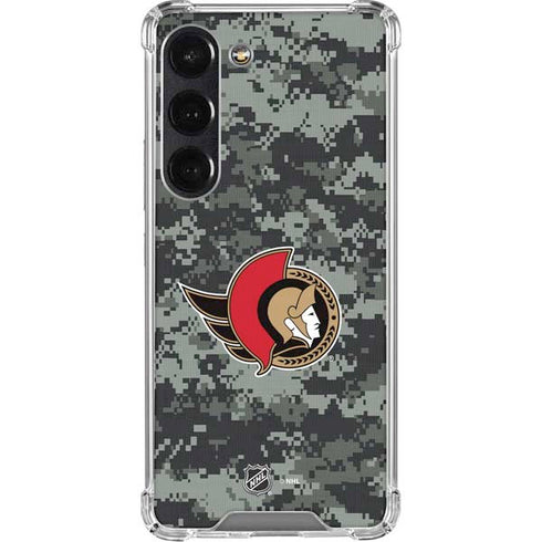 NHL Ottawa Senators Camo Galaxy S23 Clear Case
