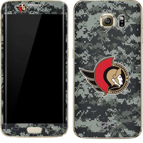NHL Ottawa Senators Camo Galaxy S7 Edge Skin