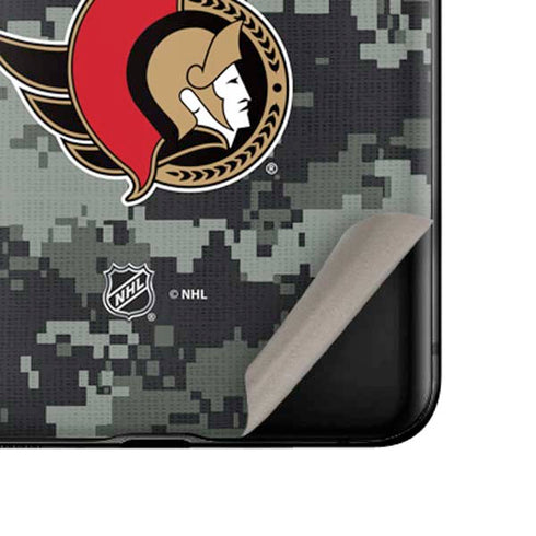 NHL Ottawa Senators Camo Galaxy Z Flip Skin
