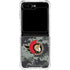 NHL Ottawa Senators Camo Galaxy Z Flip5 5G Clear Case