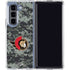 NHL Ottawa Senators Camo Galaxy Z Fold5 5G Clear Case