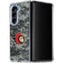 NHL Ottawa Senators Camo Galaxy Z Fold5 5G Clear Case