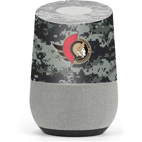NHL Ottawa Senators Camo Google Home Skin