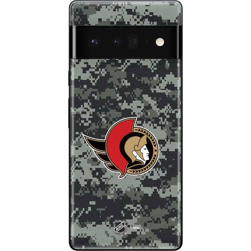 NHL Ottawa Senators Camo Google Pixel 6 Pro Skin