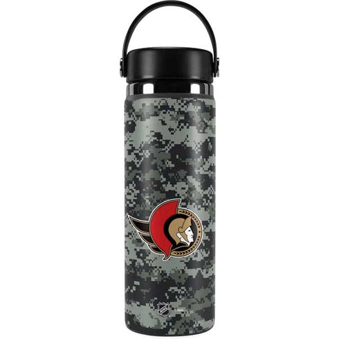 NHL Ottawa Senators Camo Hydro Flask 20oz Wide Mouth Skin