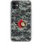 NHL Ottawa Senators Camo iPhone 11 Clear Case