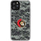 NHL Ottawa Senators Camo iPhone 11 Pro Clear Case