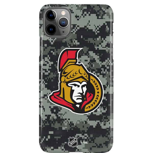 NHL Ottawa Senators Camo iPhone 11 Pro Max Lite Case