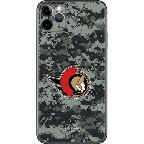 NHL Ottawa Senators Camo iPhone 11 Pro Max Skin