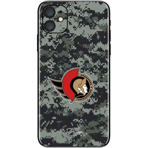 NHL Ottawa Senators Camo iPhone 11 Skin