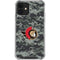 NHL Ottawa Senators Camo iPhone 12 Clear Case