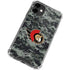 NHL Ottawa Senators Camo iPhone 12 Clear Case