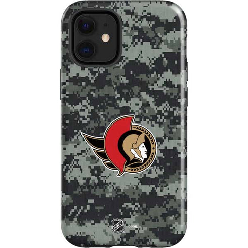 NHL Ottawa Senators Camo iPhone 12 Mini Impact Case