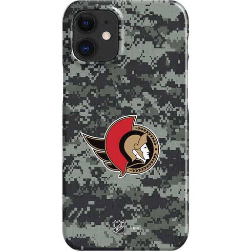 NHL Ottawa Senators Camo iPhone 12 Mini Lite Case